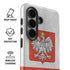 Poland Flag Distressed Galaxy S26 Impact Case
