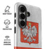 Poland Flag Distressed Galaxy S26 Plus Impact Case