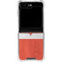 Poland Flag Distressed Galaxy Z Flip6 Clear Case