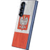 Poland Flag Distressed Galaxy Z Fold6 Skin