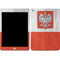 Poland Flag Distressed Apple iPad Skin