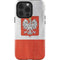 Poland Flag Distressed iPhone 15 Pro Impact Case