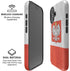 Poland Flag Distressed iPhone 16 Plus Magsafe Impact Case
