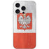 Poland Flag Distressed iPhone 16 Pro Skin