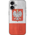 Poland Flag Distressed iPhone 16 Skin