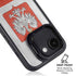 Poland Flag Distressed iPhone 16e Kickstand Case