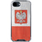 Poland Flag Distressed iPhone 16e Clear Case