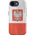 Poland Flag Distressed iPhone 16e Impact Case