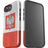 Poland Flag Distressed iPhone 16e Impact Case