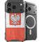 Poland Flag Distressed iPhone 18 Pro MagSafe Case