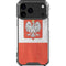 Poland Flag Distressed iPhone 18 Pro Max Clear Case