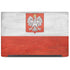 Poland Flag Distressed Dell Latitude Skin