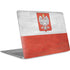 Poland Flag Distressed Apple MacBook Air Skin