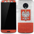 Poland Flag Distressed Moto G6 Skin