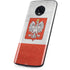Poland Flag Distressed Moto G6 Skin