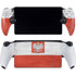 Poland Flag Distressed PlayStation Portal Remote Player Skin