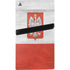 Poland Flag Distressed PS5 Pro Console Skin