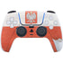 Poland Flag Distressed PS5 Pro Disk Bundle Skin