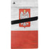 Poland Flag Distressed PS5 Pro Disk Console Skin