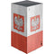 Poland Flag Distressed XBox Series X Digital Edition Console Skin