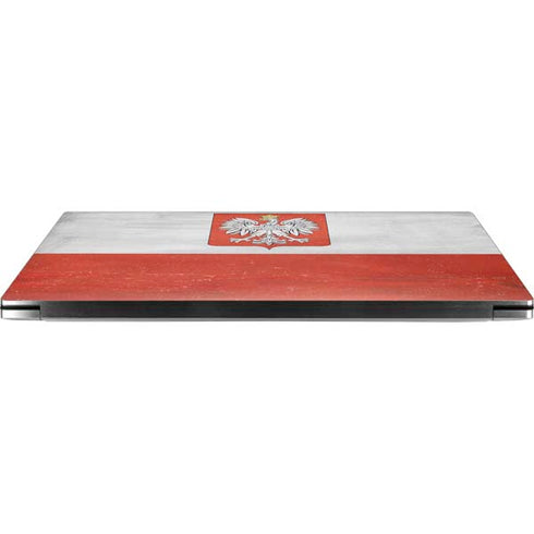 Poland Flag Distressed Dell XPS Skin