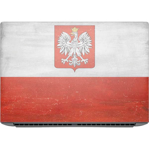Poland Flag Distressed HP ZBook Fury 16 G10 Skin