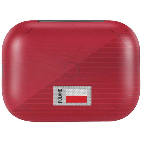 Poland Soccer Flag Amazon Echo Buds Skin