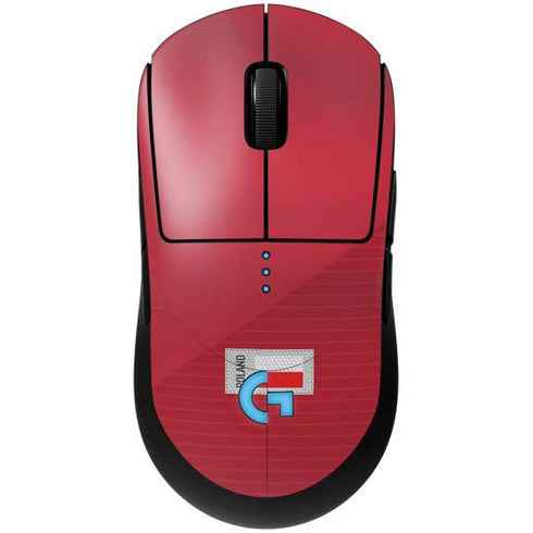Poland Soccer Flag G Pro Wireless Gaming Mouse Skin