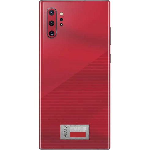 Poland Soccer Flag Galaxy Note 10 Plus Skin