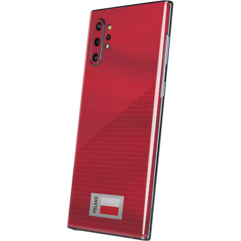Poland Soccer Flag Galaxy Note 10 Plus Skin