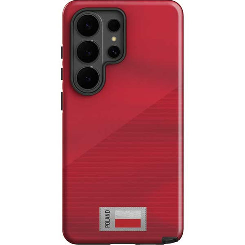 Poland Soccer Flag Galaxy S26 Ultra Impact Case