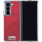 Poland Soccer Flag Galaxy Z Fold5 5G Clear Case