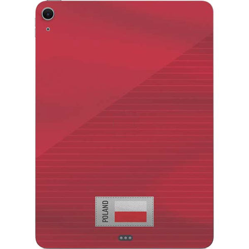 Poland Soccer Flag Apple iPad Air Skin
