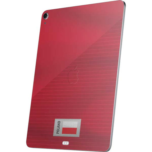 Poland Soccer Flag Apple iPad Air Skin
