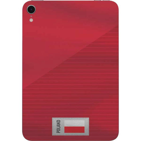 Poland Soccer Flag Apple iPad Mini Skin