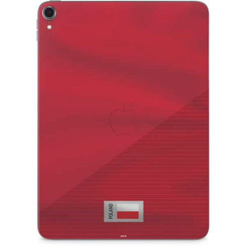 Poland Soccer Flag Apple iPad Pro Skin