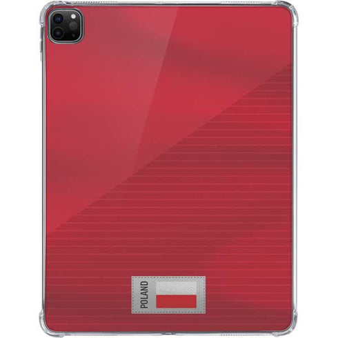 Poland Soccer Flag iPad Pro 11in (2024) Clear Case