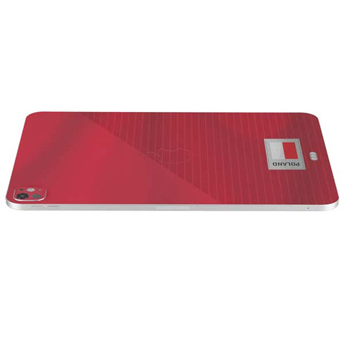 Poland Soccer Flag iPad Pro 13in M4 (2024) Skin
