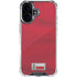 Poland Soccer Flag iPhone 16 Plus Clear Case