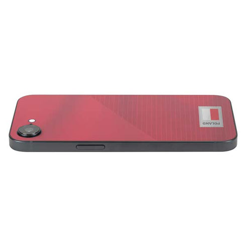 Poland Soccer Flag iPhone 16e Skin
