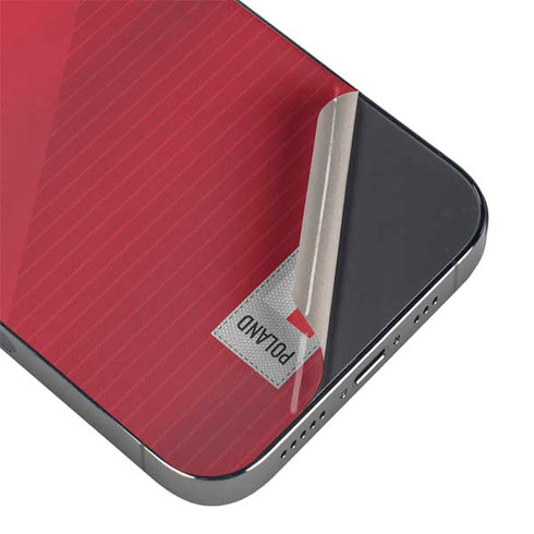 Poland Soccer Flag iPhone 16e Skin