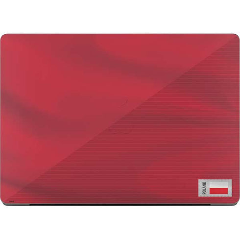 Poland Soccer Flag Apple MacBook Pro 14-inch Skin