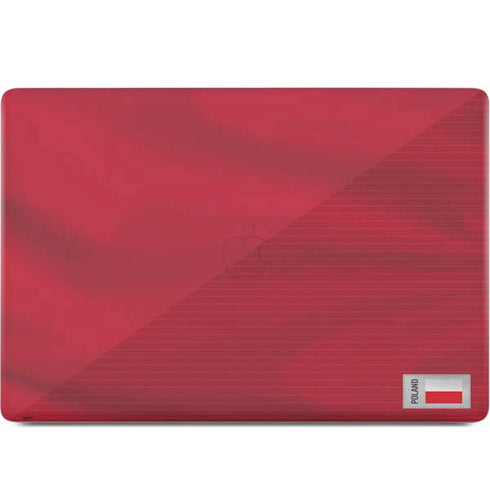 Poland Soccer Flag MacBook Skins