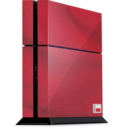 Poland Soccer Flag PlayStation PS4 Skins