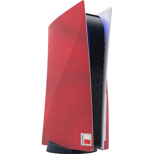 Poland Soccer Flag PlayStation PS5 Skins