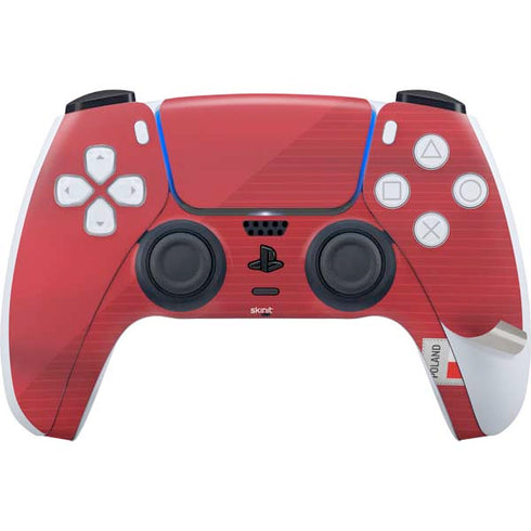 Poland Soccer Flag PS5 Pro Disk Bundle Skin