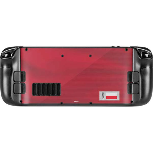 Poland Soccer Flag Steam Deck Handheld Gaming Computer Skin