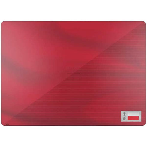 Poland Soccer Flag Surface Laptop 7 13.8in Skin