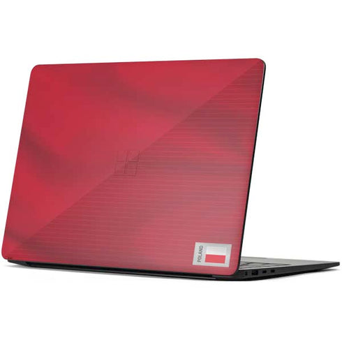 Poland Soccer Flag Surface Laptop 7 15in Skin