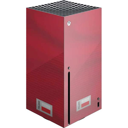 Poland Soccer Flag Xbox Series X Skins